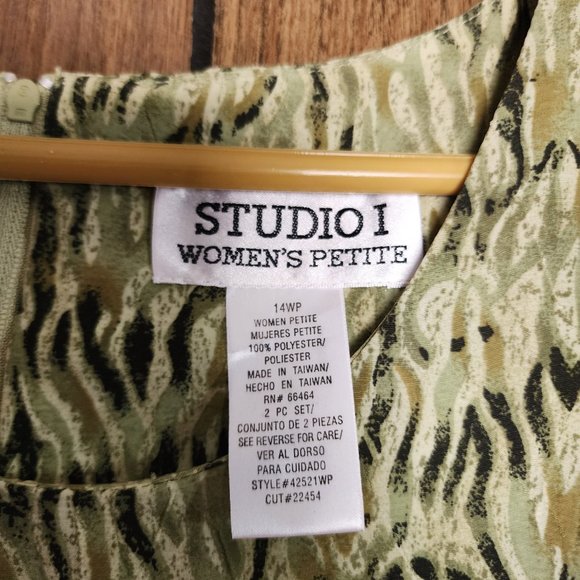 Studio 1 Womens Shift Dress-14WP - Picture 2 of 3